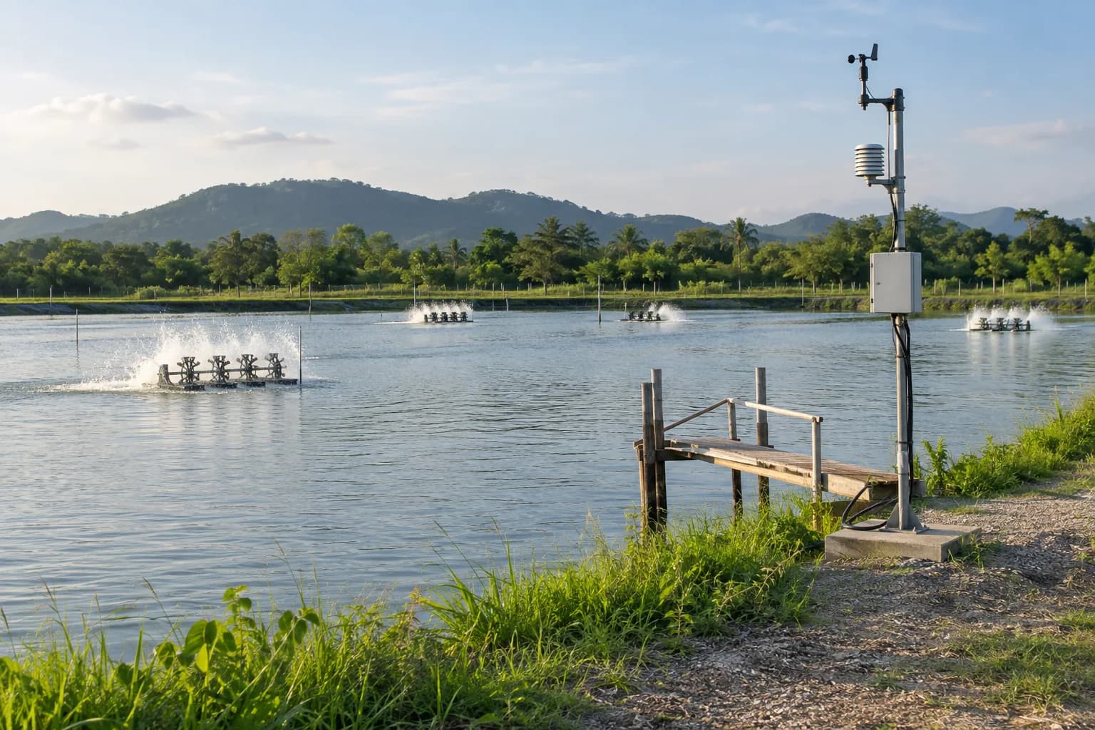 Plan water-quality monitoring around maintenance, not just probes